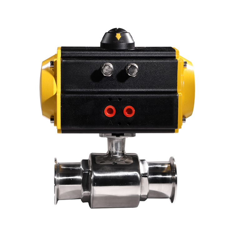 HK56-W氣動不銹鋼衛(wèi)生級卡箍快裝二通球閥