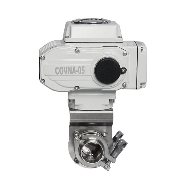 HK60-D-W電動(dòng)不銹鋼卡箍衛(wèi)生級蝶閥