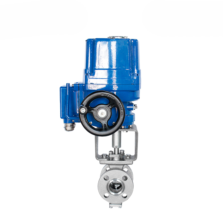 HK60Q-EX-Q-V-F電動二通防爆V型球閥