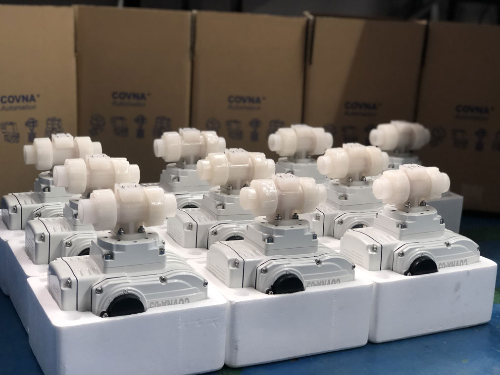 UPVC電動(dòng)球閥和PVDF電動(dòng)球閥有什么區(qū)別